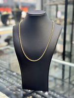 Load image into Gallery viewer, 14k Moon Cut Chain