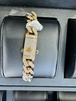 Load image into Gallery viewer, 14 K Monaco Bracelet
