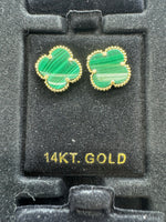 Load image into Gallery viewer, 14K Van-Cleef Earring