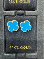 Load image into Gallery viewer, 14K Van-Cleef Earring