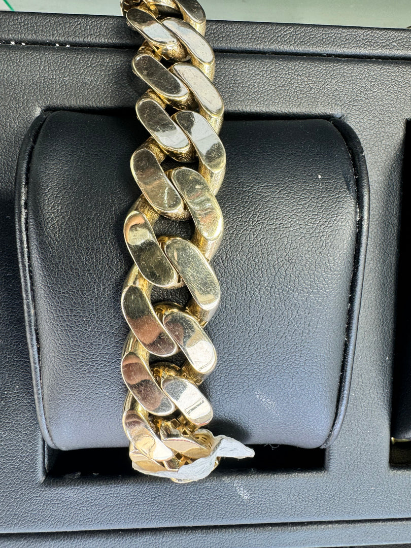 14 K Monaco Bracelet