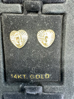 Load image into Gallery viewer, 14K Religious Earring 180$
