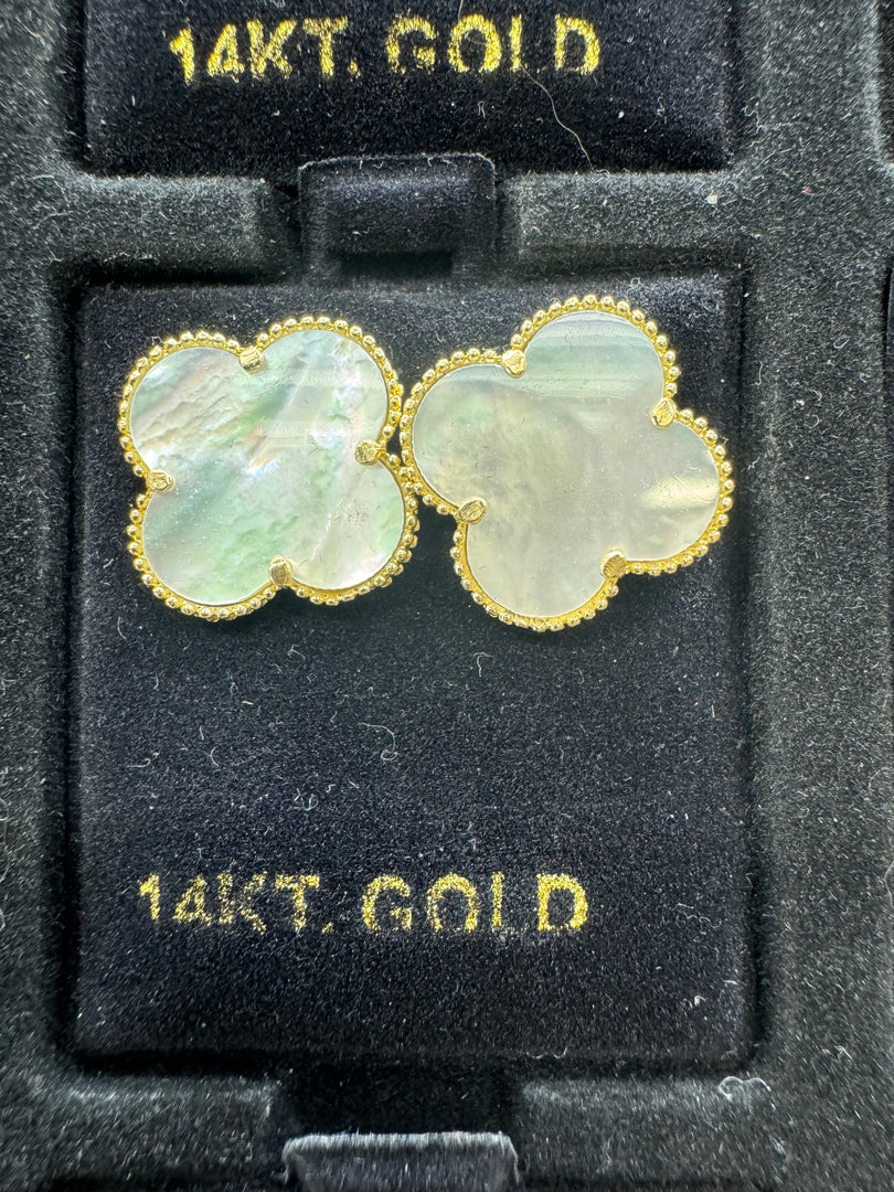 14K Van-Cleef Earring