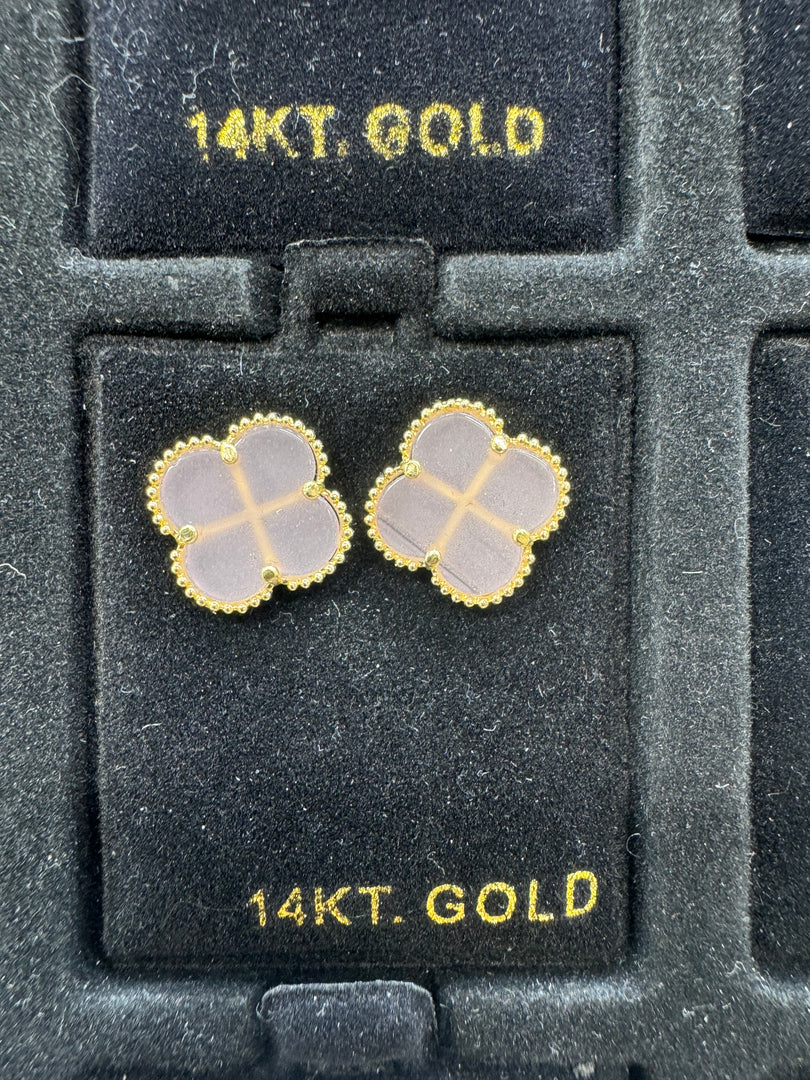 14K Van-Cleef Earring
