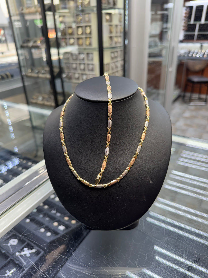 14k XO Set